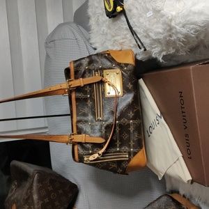 SOLD--Authentic Louis Vuitton monogram Rivette shoulder bag w/box and dust bag